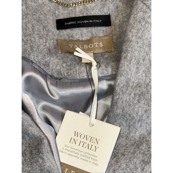 Talbots Blazer Cashmere Wool Lined Made In Italy - Picture 6 of 11